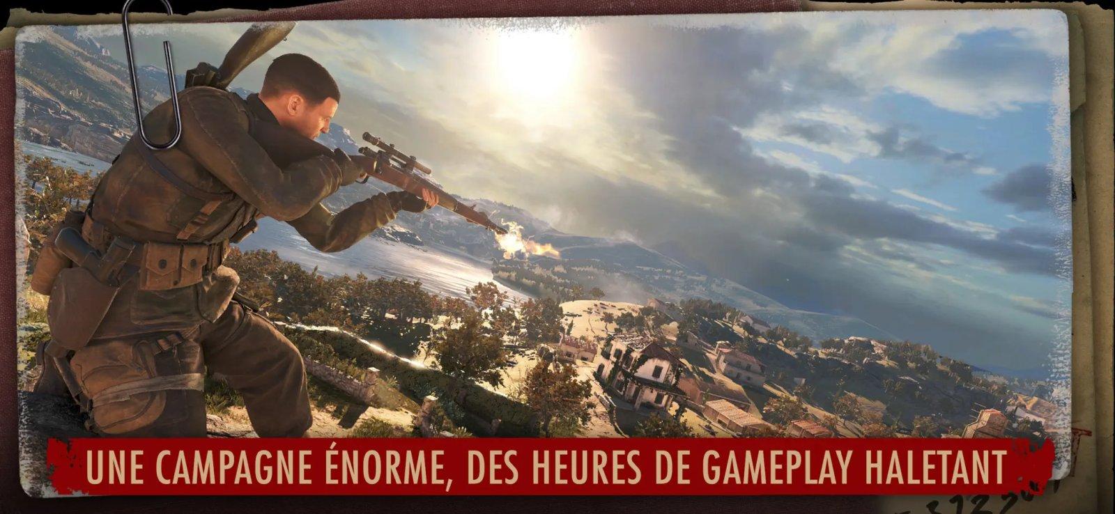 sniper elite 4 capture jeu ipa iphone