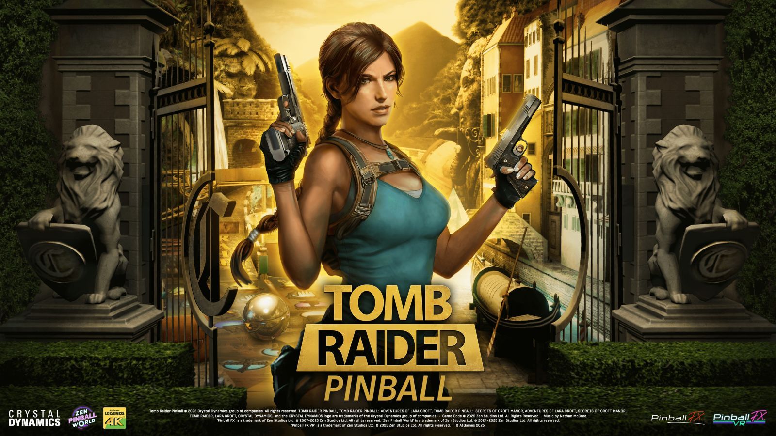 tomb raider zen pinball world