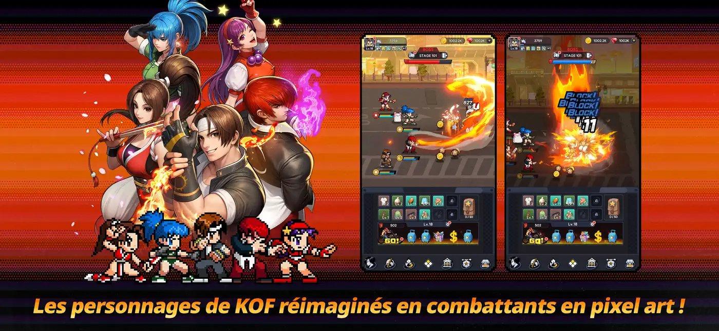 the king of fighters afk capture jeu ipa iphone