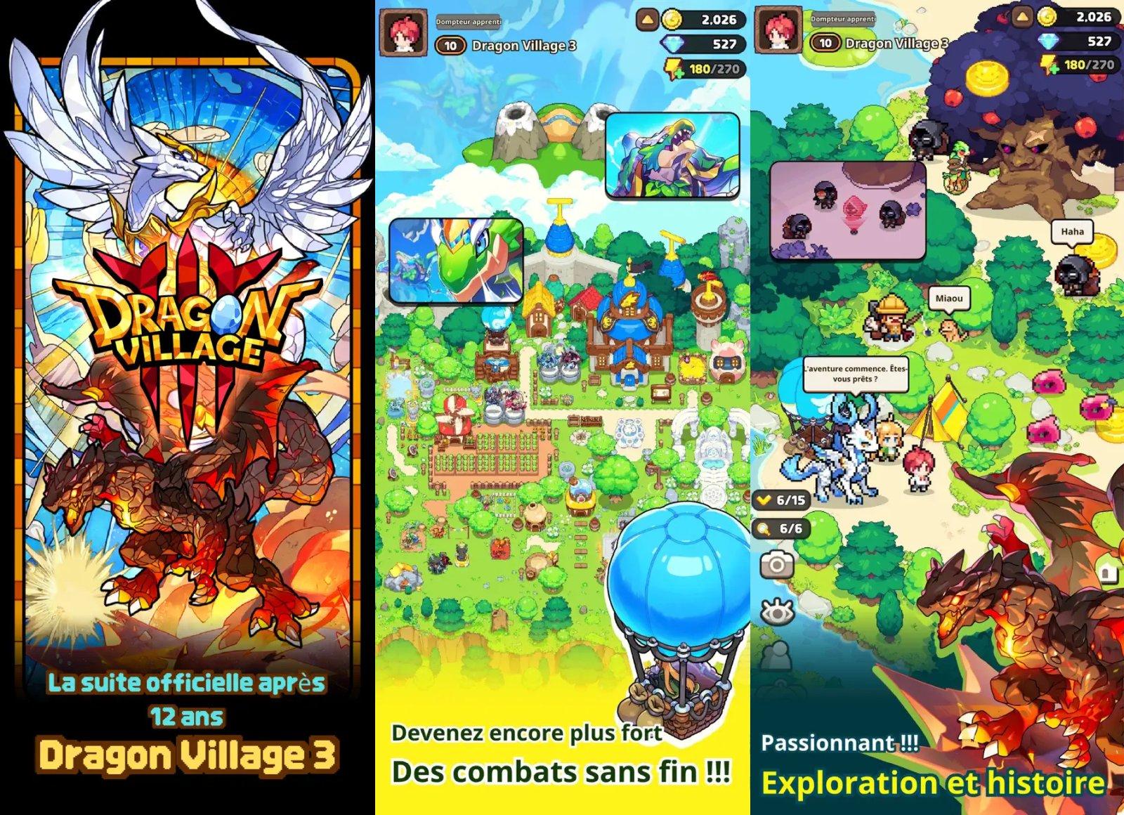 village du dragon 3 capture jeu ipa iphone ipad