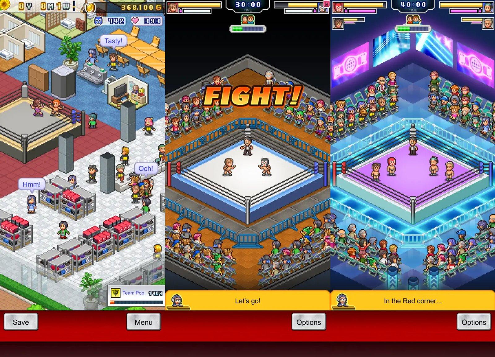 pro wrestler story capture jeu ipa iphone