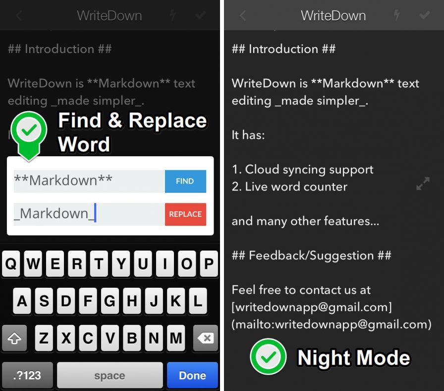 writedown-a-markdown-text-edit ipa writedown-a-markdown-text-edit ipa