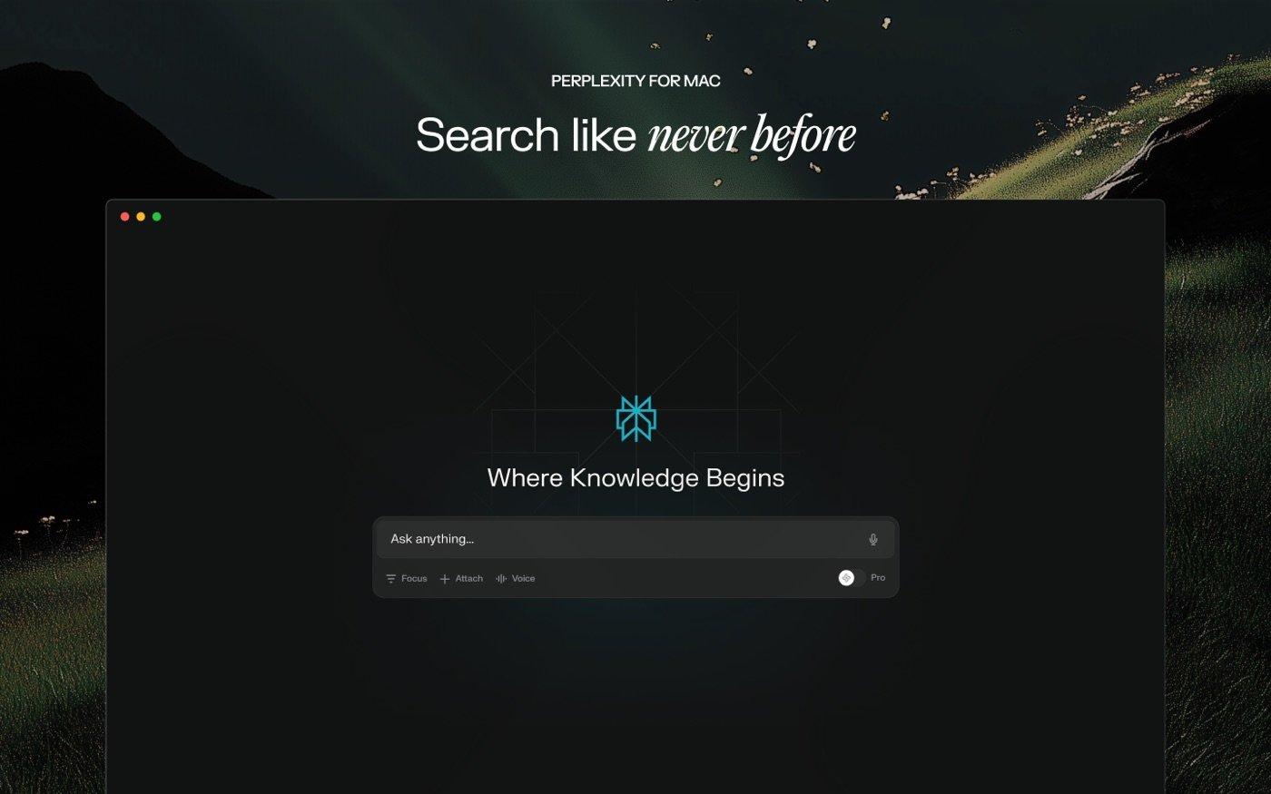 perplexity ask anything capture app ipa mac