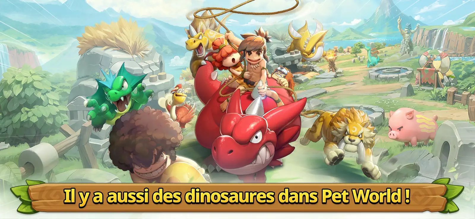 stoneage pet world iphone