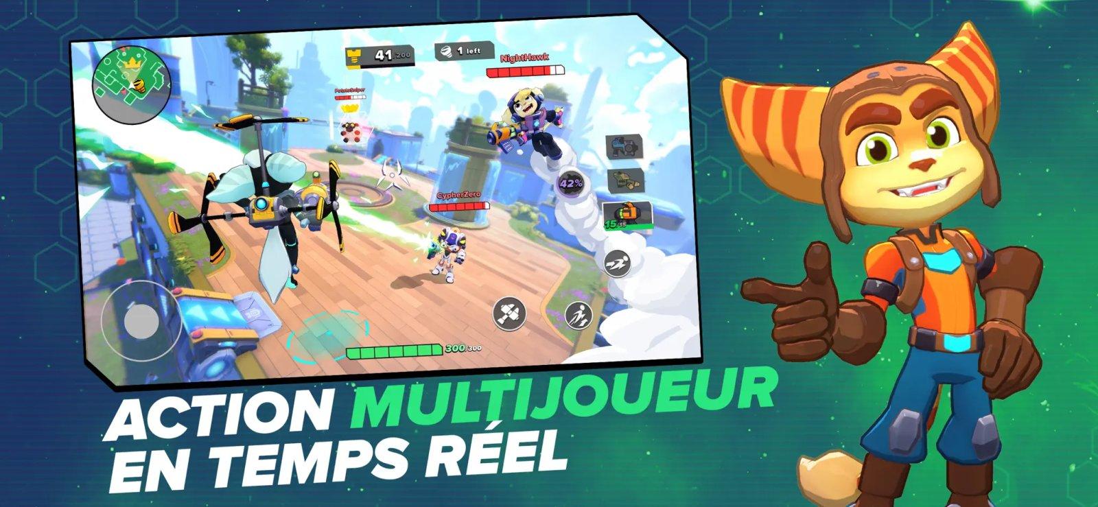 Le spin-off multijoueur Ratchet & Clank: Ranger Rumble est disponible sur mobile
