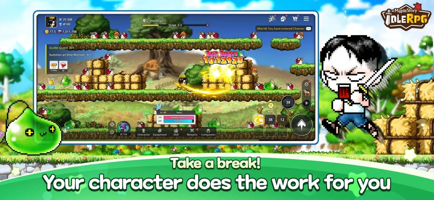 maplestory capture jeu ipa iphone ipad