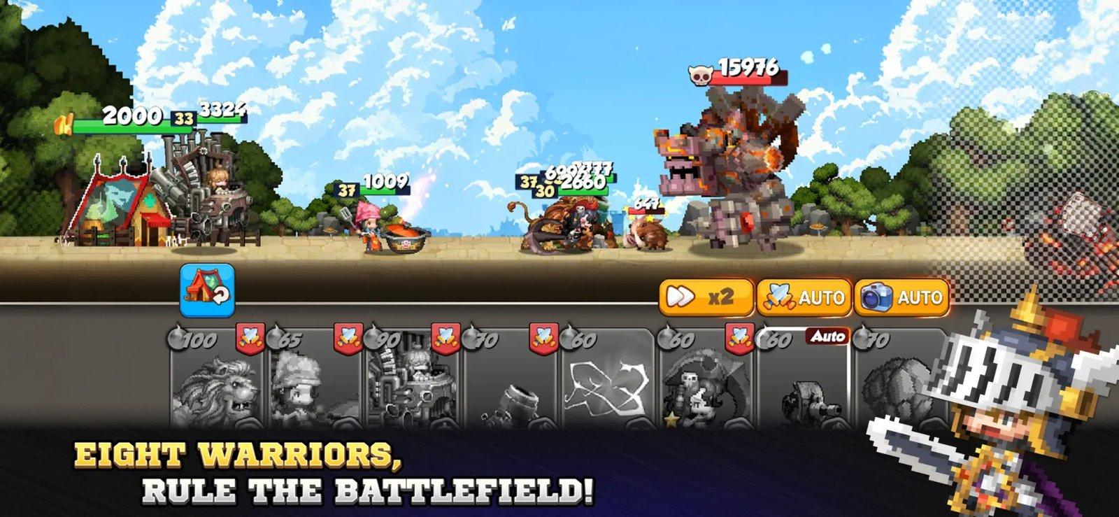eight warriors capture jeu ipa iphone