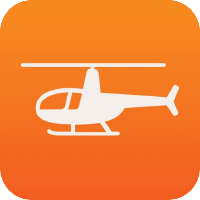flight sight pilot training icon