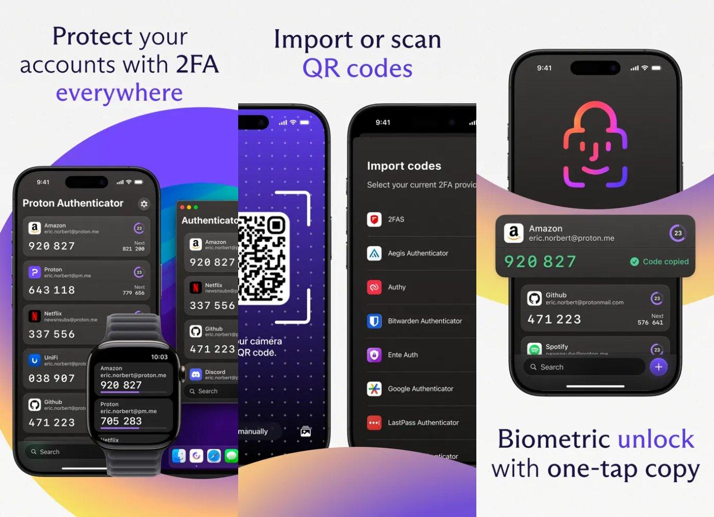 proton authenticator capture app ipa iphone