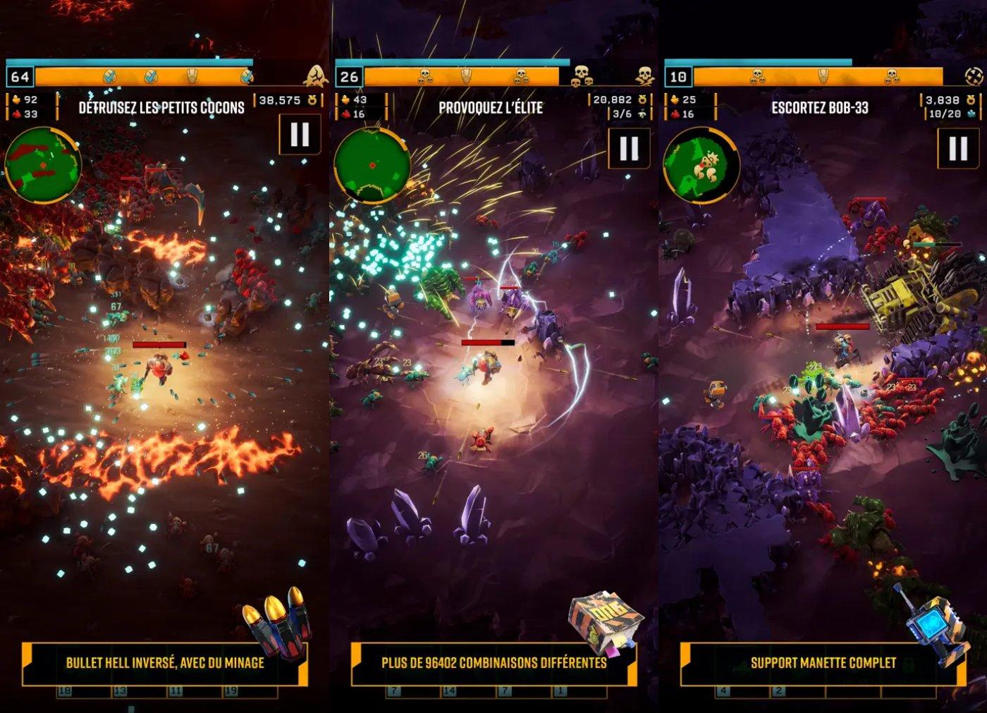 deep rock galactic survivor capture jeu ipa iphone