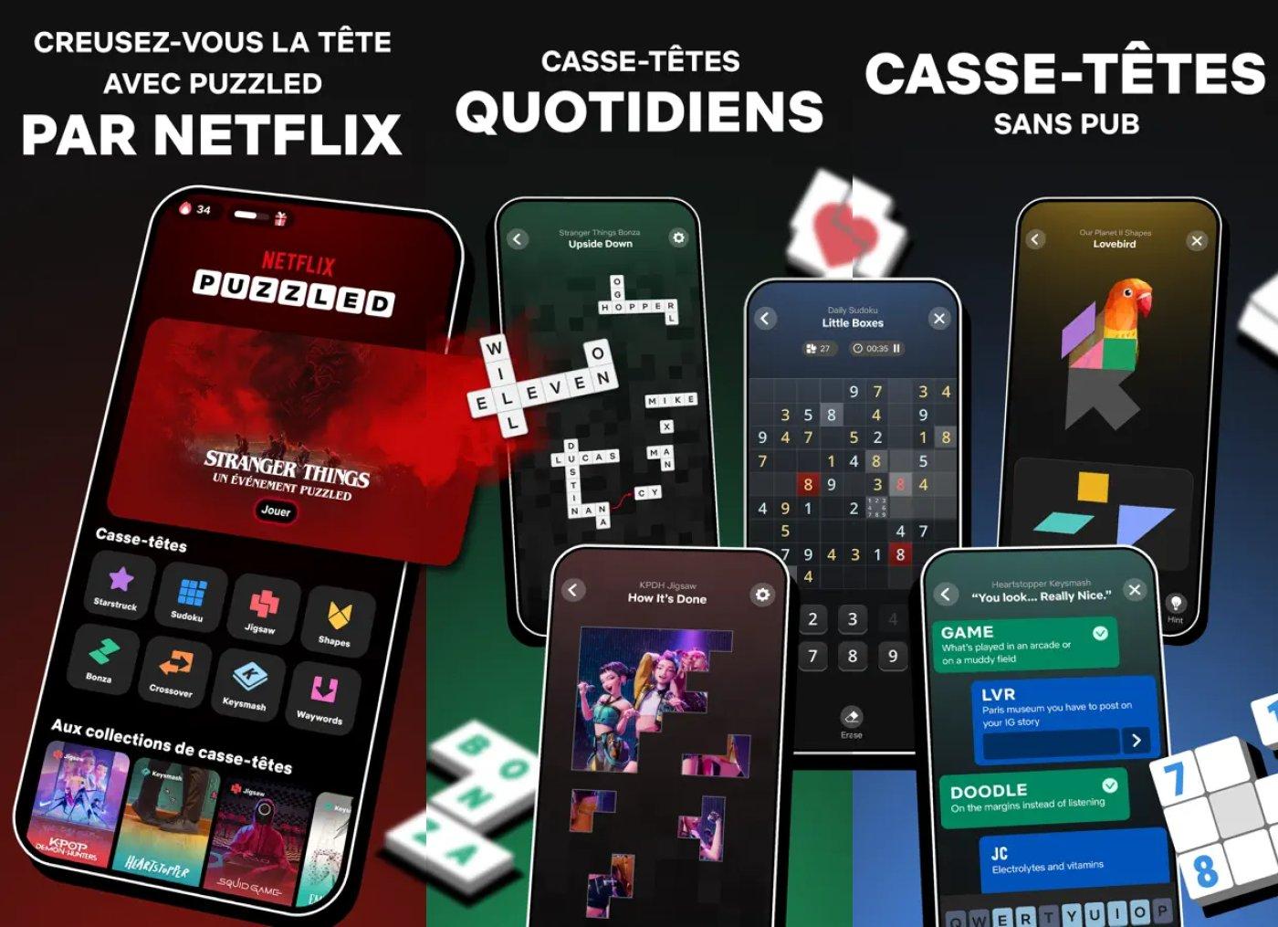 Netflix Puzzled : une tonne de casse-têtes sur iOS et Android