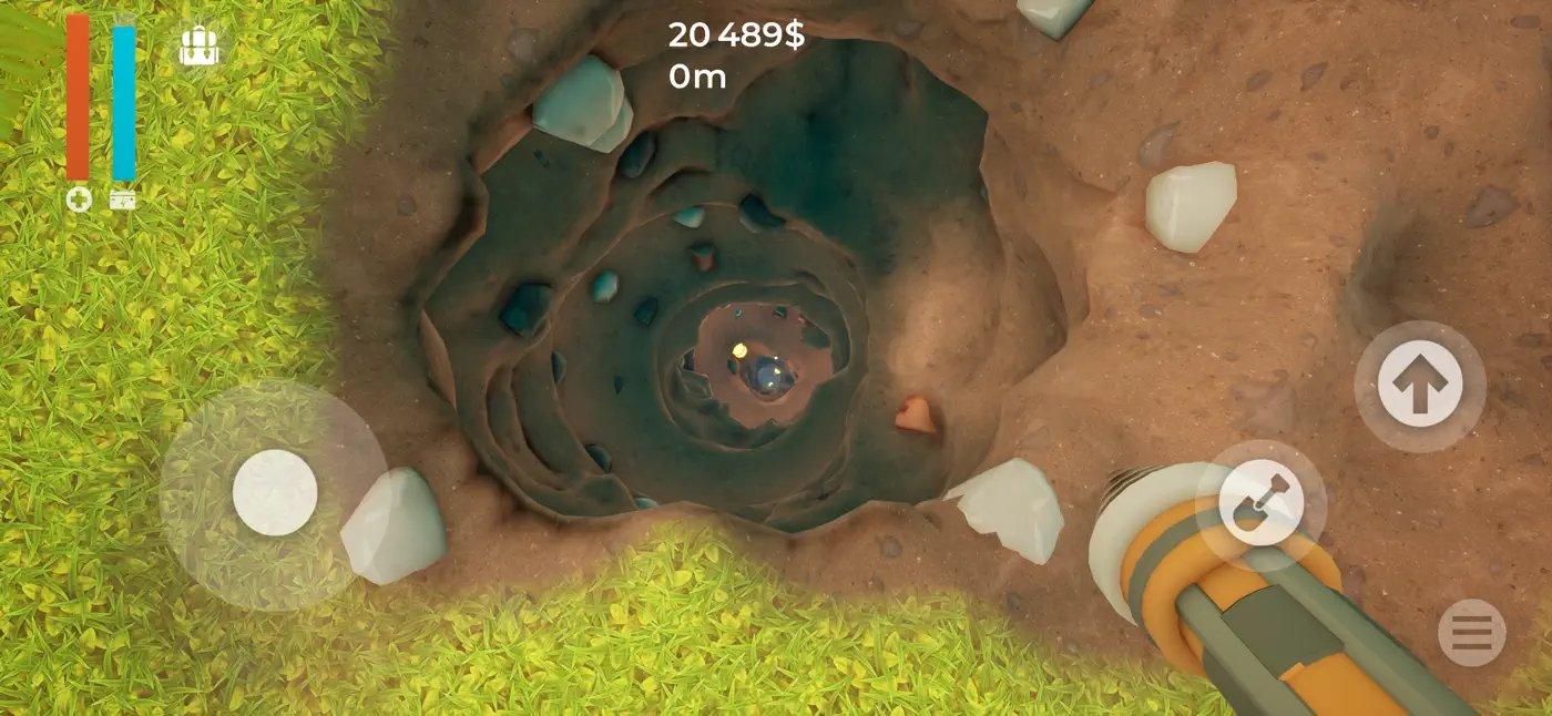 a game about digging a hole TM capture jeu ipa iphone