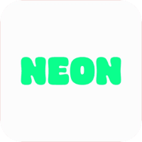 neon money talks icon