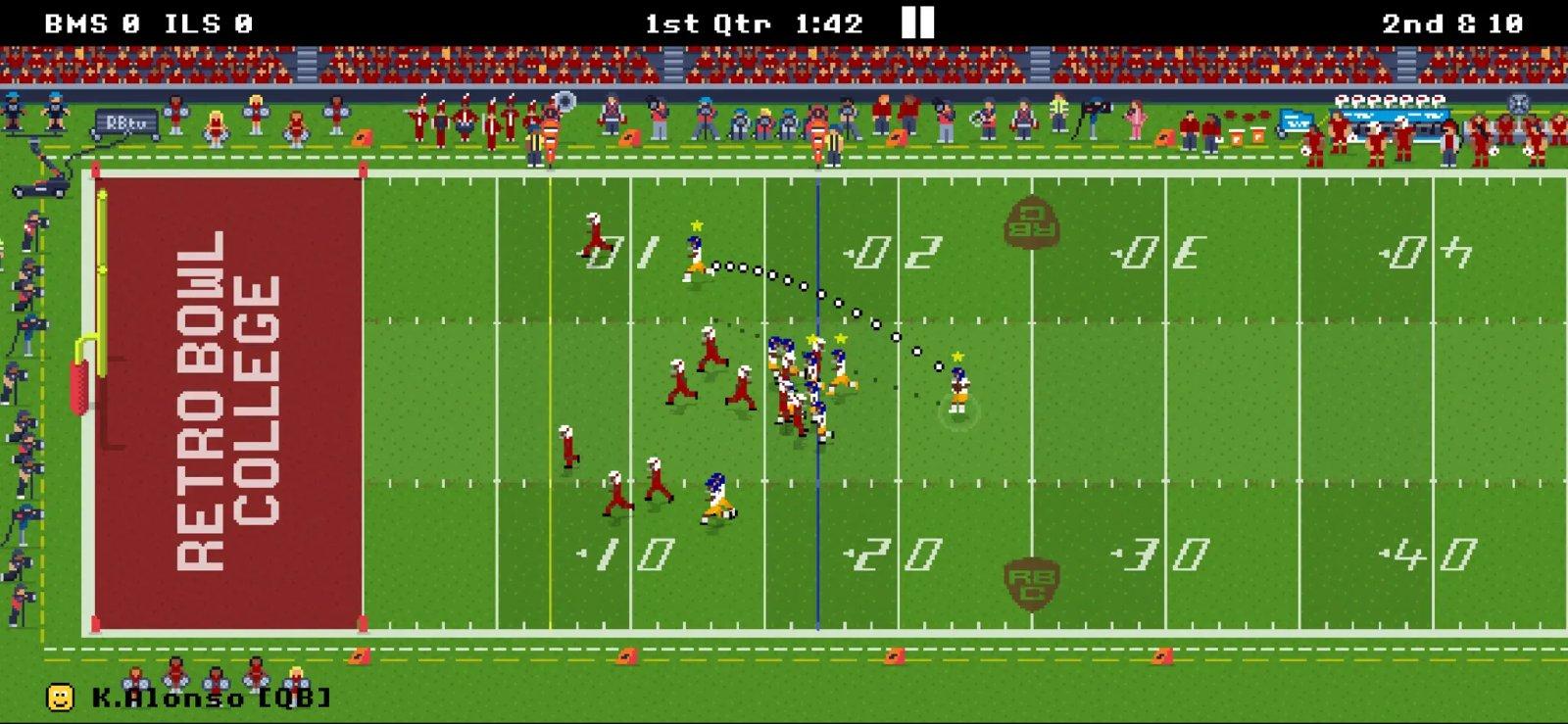 retro bowl college capture jeu ipa iphone