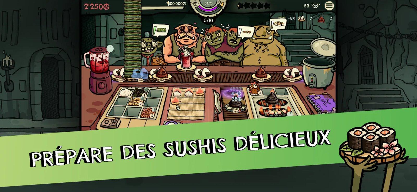 goblin sushi capture jeu ipa iphone