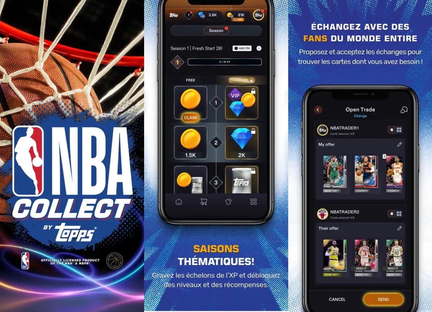 nba collect par topps capture jeu ipa iphone