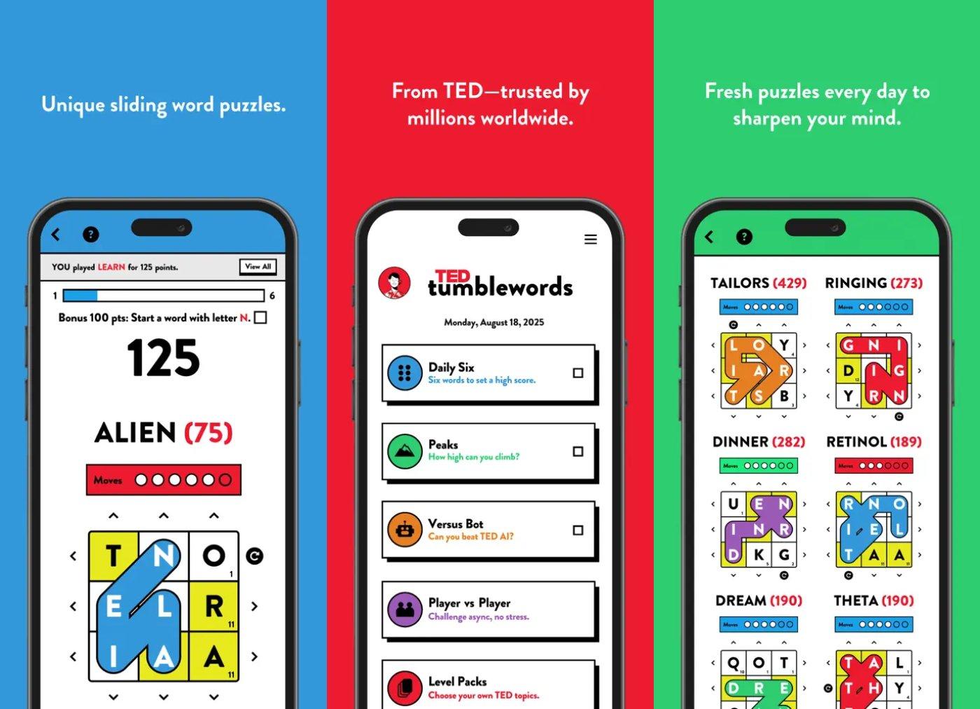 ted tumblewords capture jeu ipa iphone