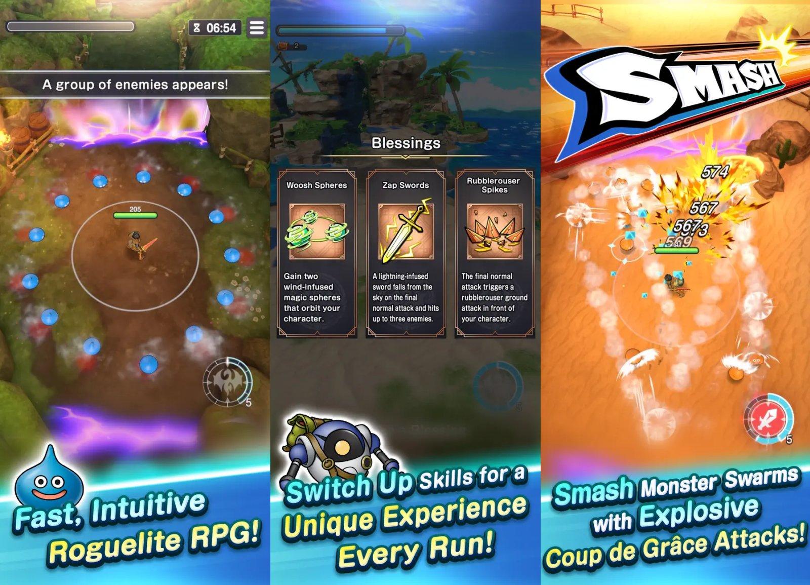 dragon quest smash grow capture jeu ipa iphone