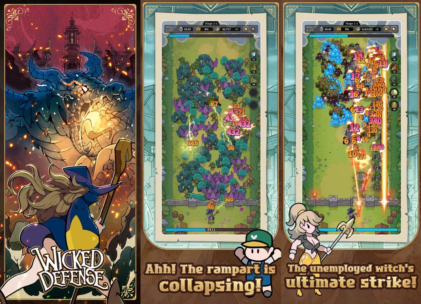 wicked defense capture jeu ipa iphone