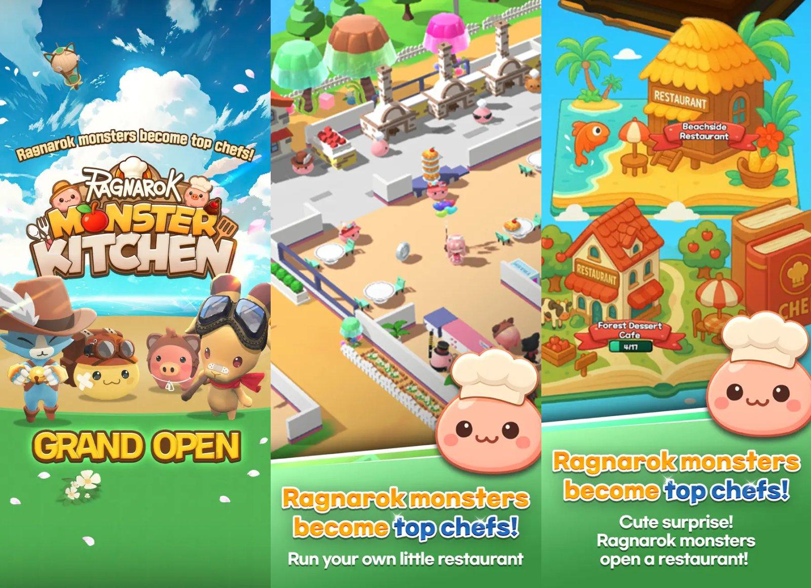 ragnarok monster kitchen capture jeu ipa iphone