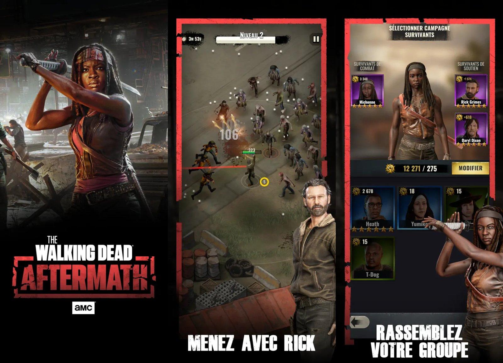 the walking dead aftermath capture jeu ipa iphone