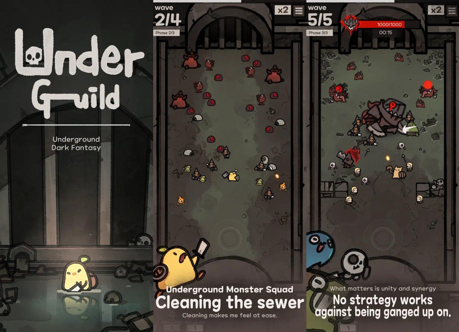 Underguild : Offense vous plonge dans une tempête stratégique sur mobile