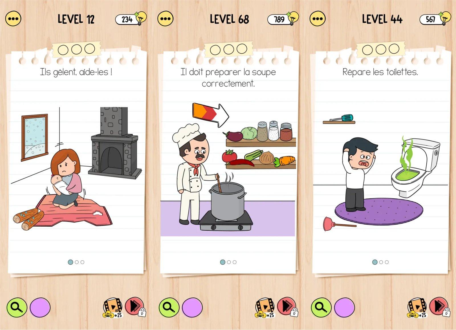 brain test 5 capture jeu ipa iphone