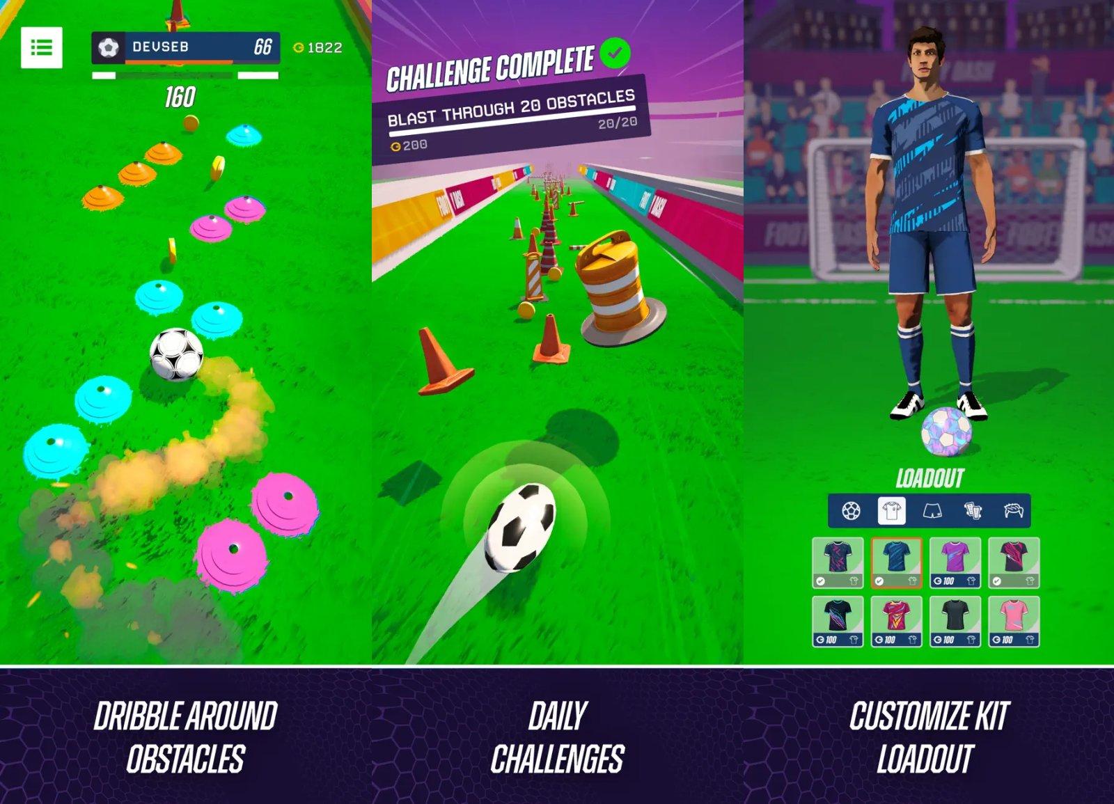 footy dash R capture jeu ipa iphone