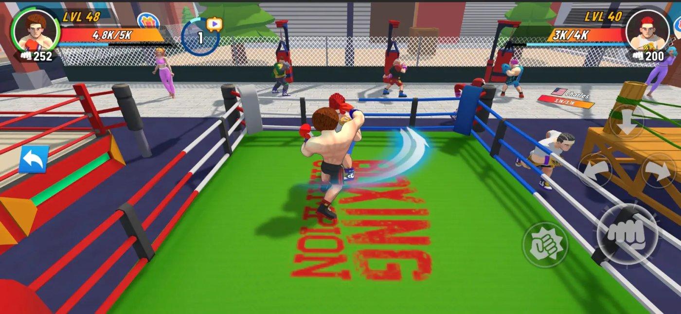 boxing league pro capture jeu ipa iphone