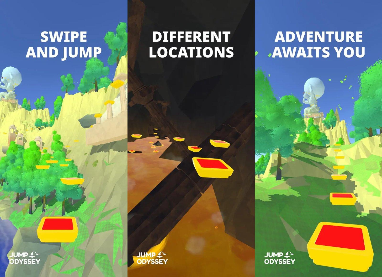 Jump Odyssey : l’art du saut contemplatif sur mobile