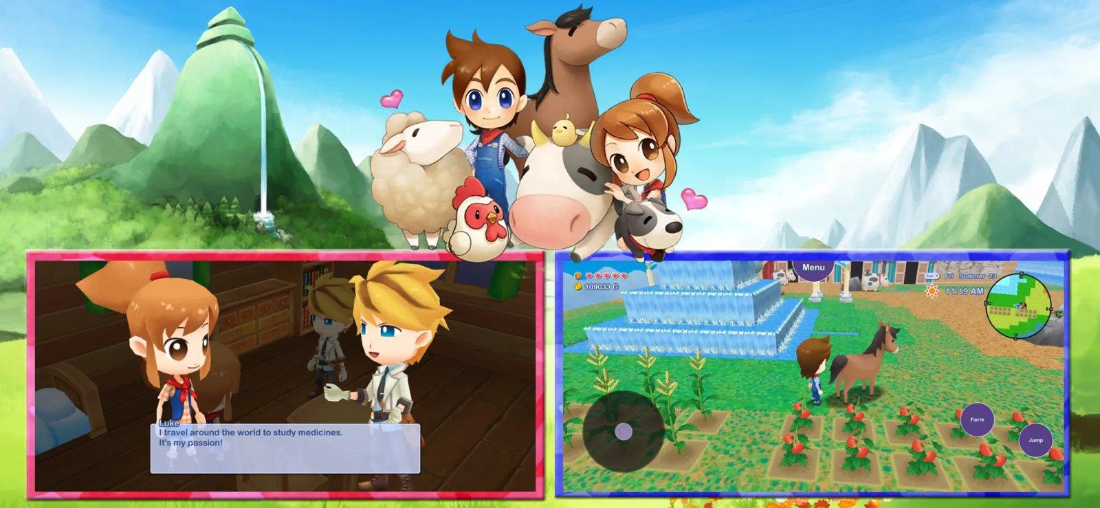harvest moon the lost valley capture jeu ipa iphone