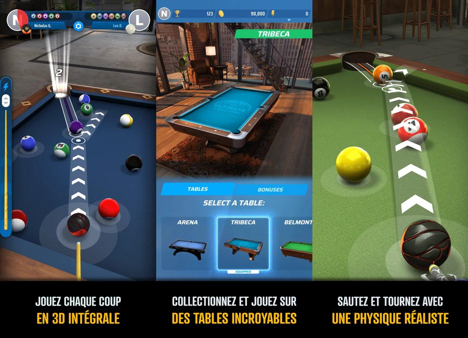 ultimate 8 ball pool capture jeu ipa iphone