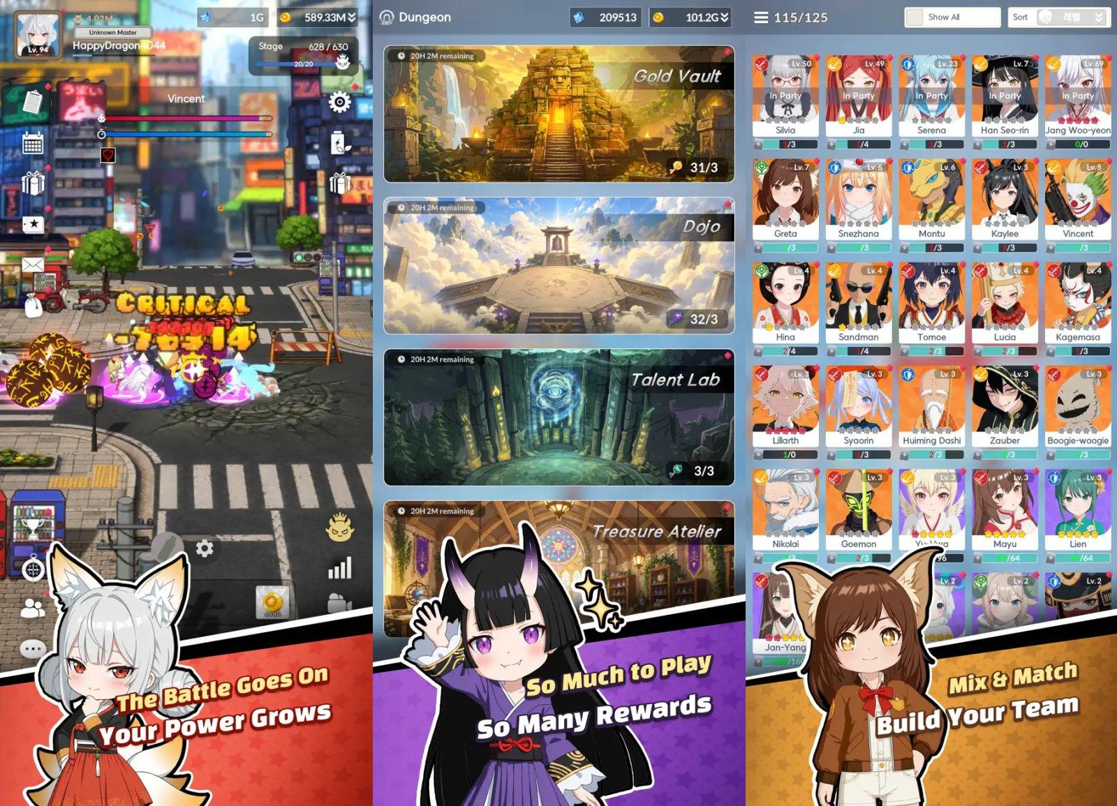 yokai idle rpg capture jeu ipa iphone ipad