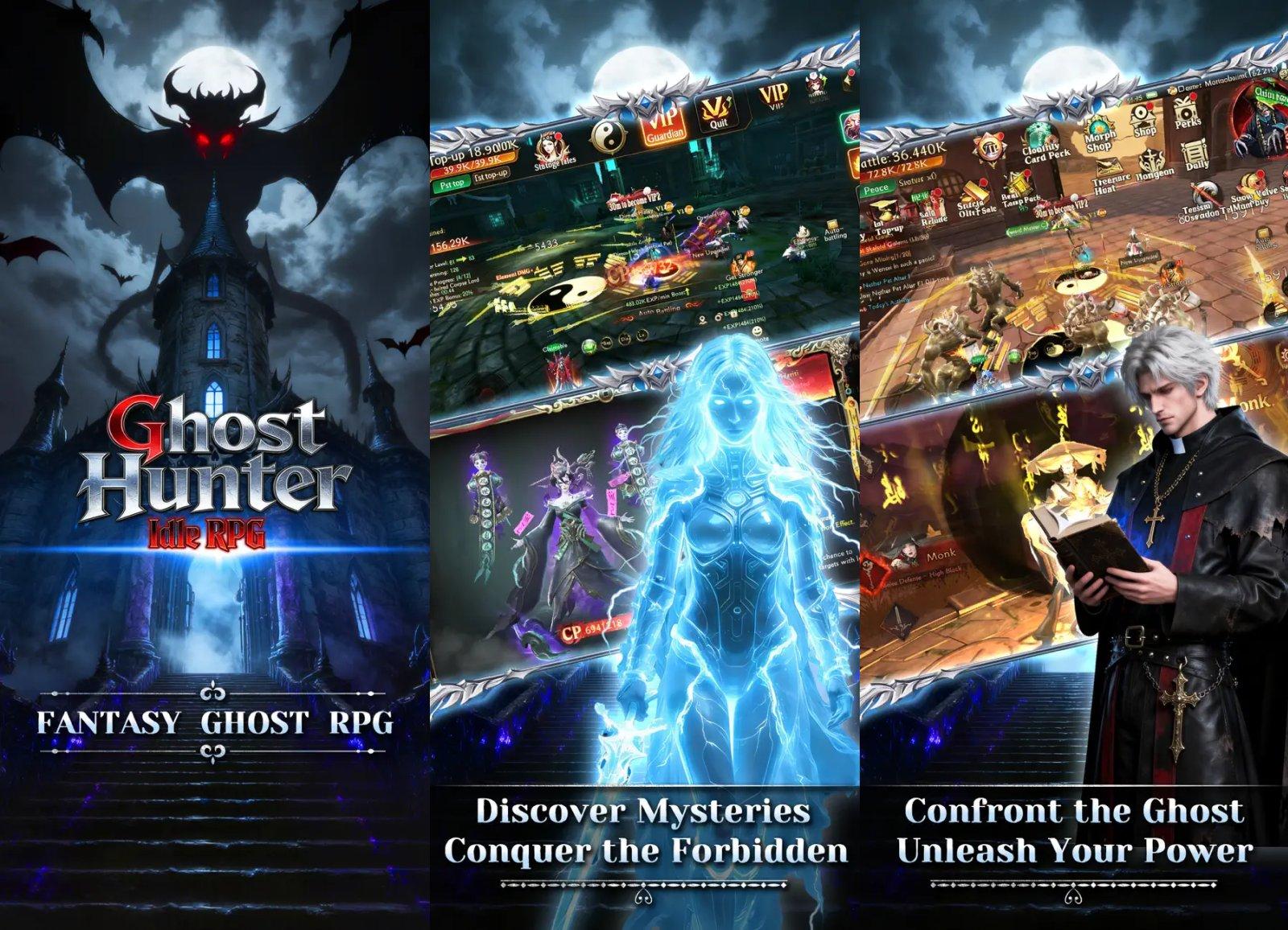 ghost hunter idle rpg capture jeu ipa iphone