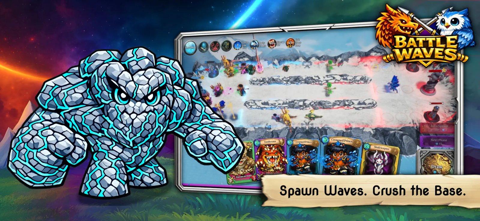 battle waves mobile capture jeu ipa iphone