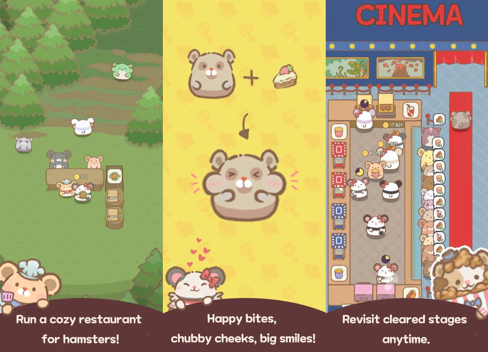 hamster chef restaurant idle capture jeu ipa iphone