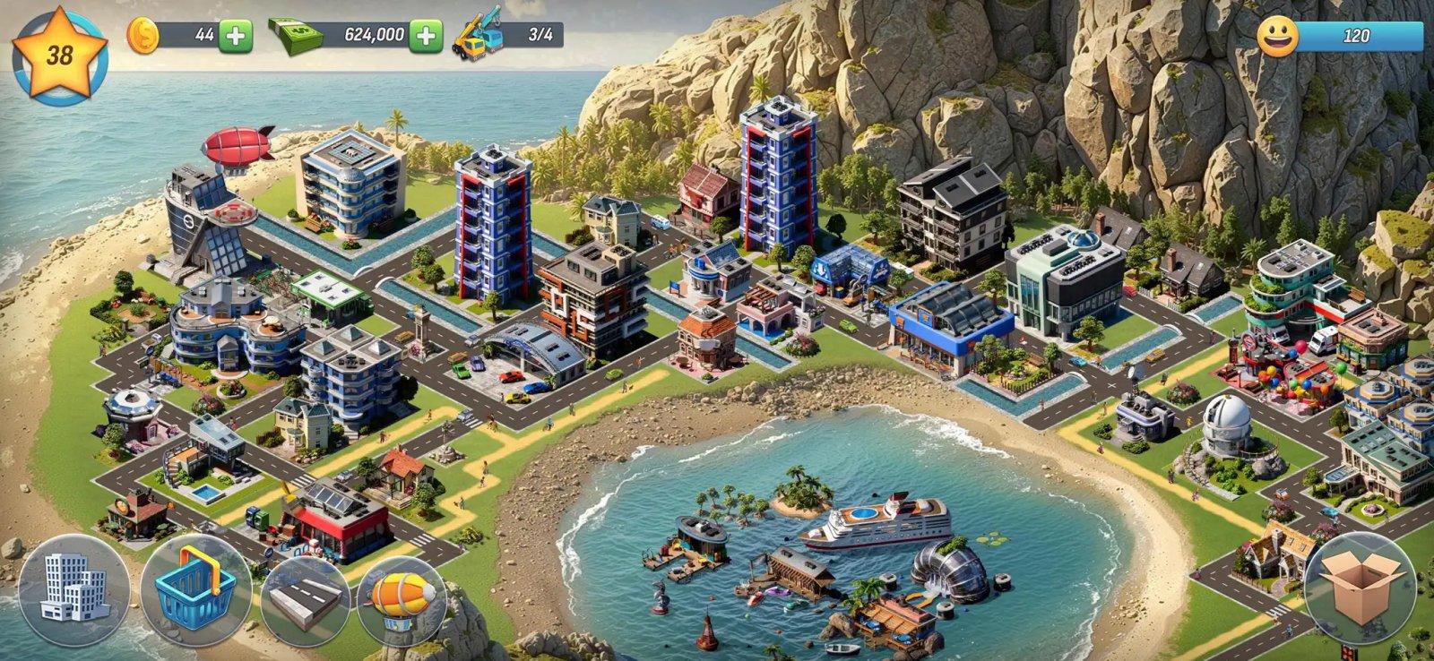 city island 5 deluxe go build capture jeu ipa iphone
