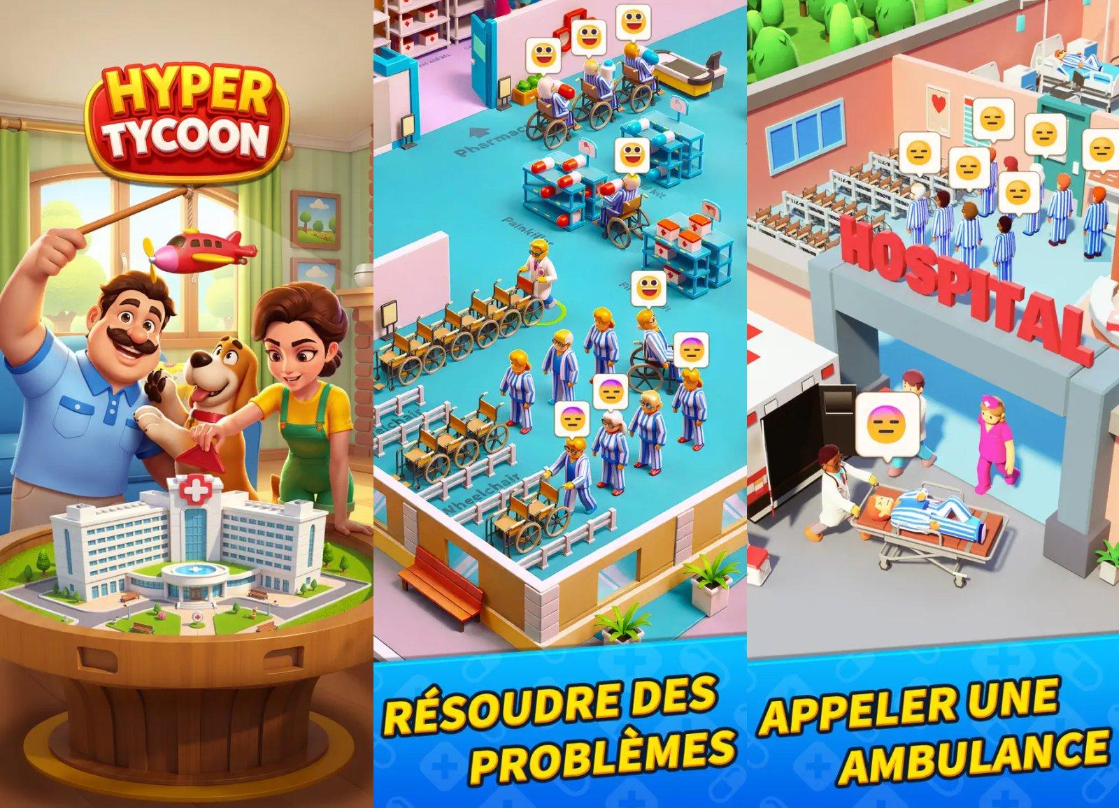 hyper tycoon hospital empire capture jeu ipa iphone