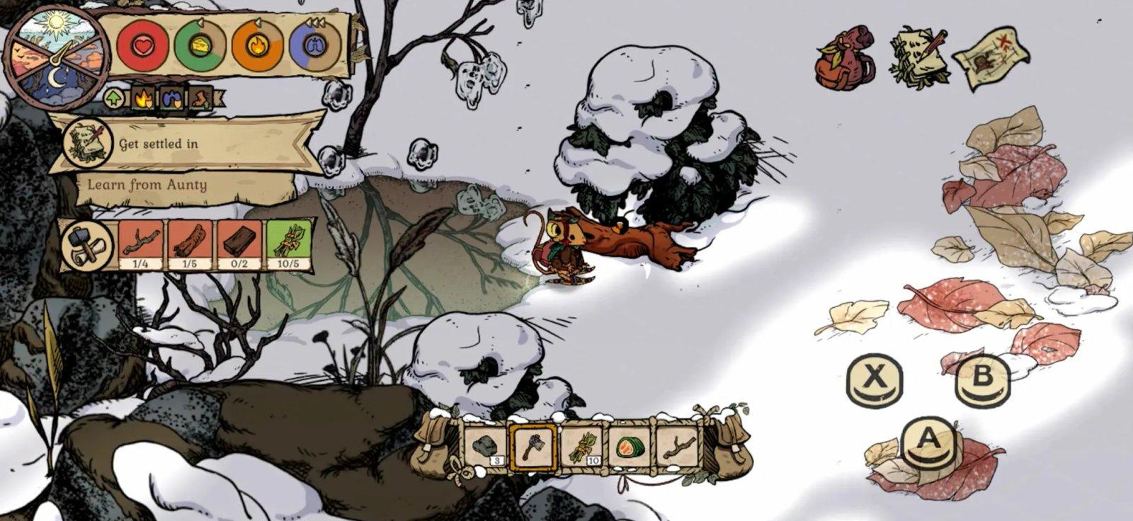 winter burrow capture jeu ipa iphone ipad