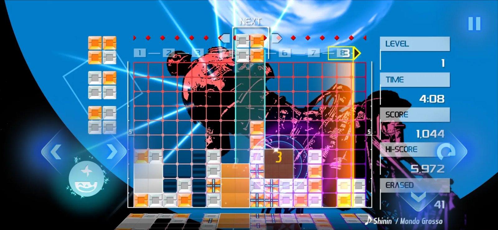 Lumines Remastered fait son retour sur mobile !