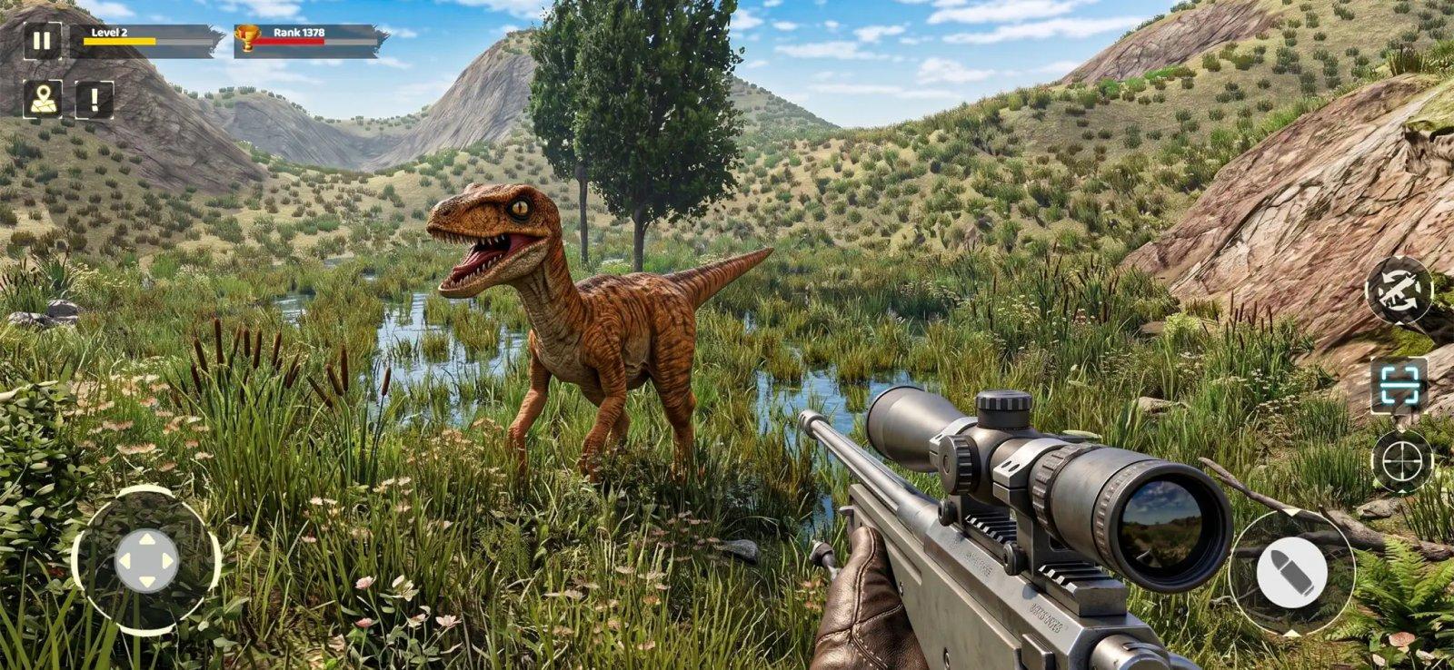 dino hunting simulator capture jeu ipa iphone ipad