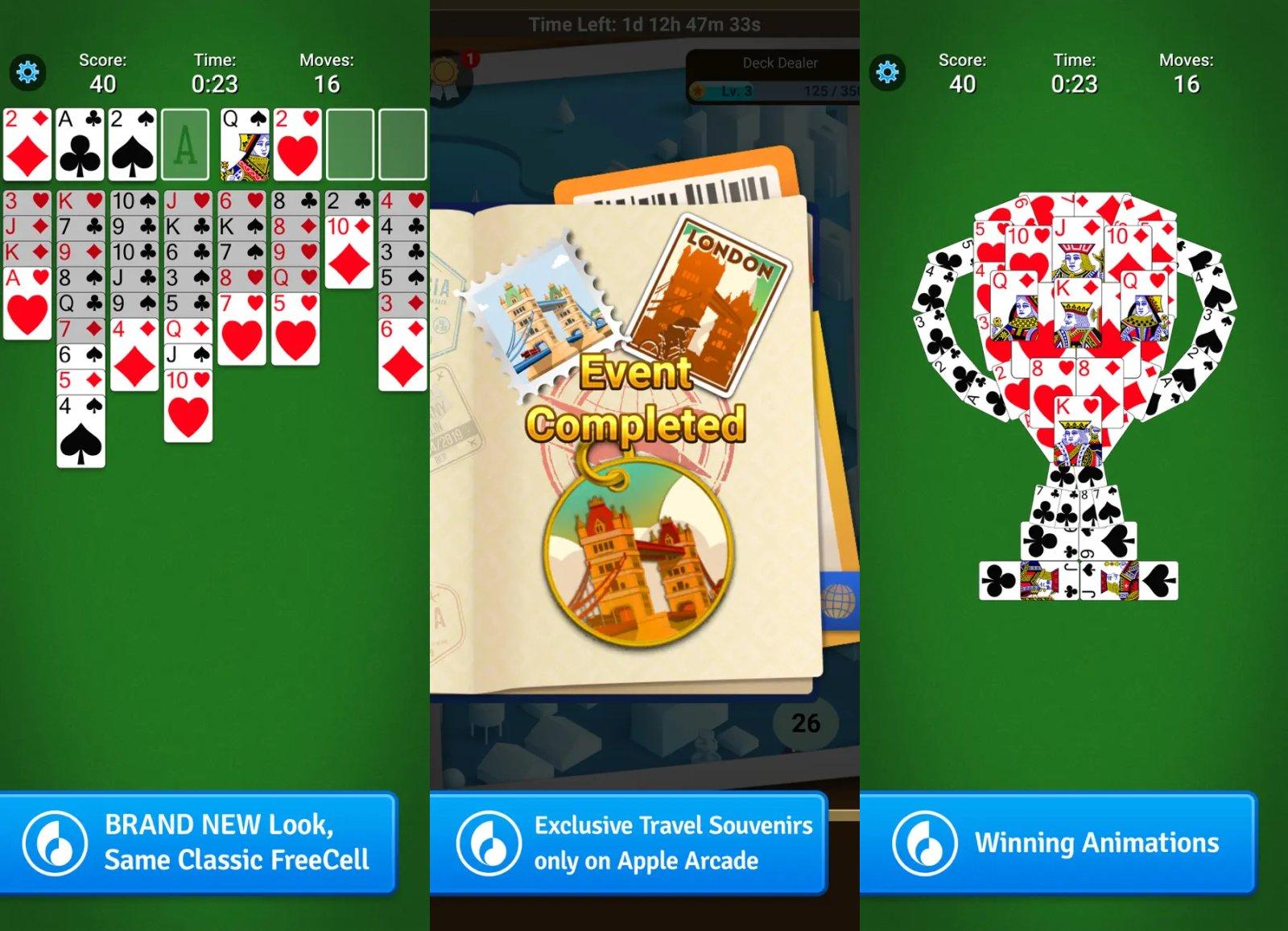 freecell solitaire card game capture jeu ipa iphone