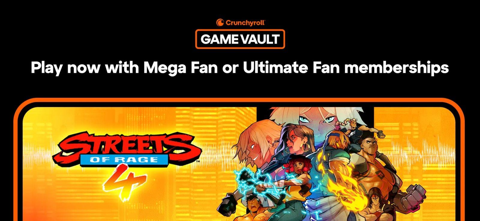 crunchyroll streets of rage 4 capture jeu ipa iphone ipad