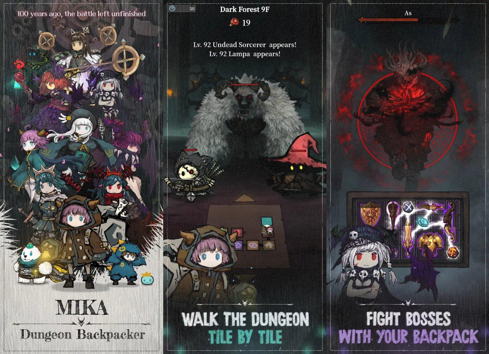 mika dungeon backpacker capture jeu ipa iphone ipad