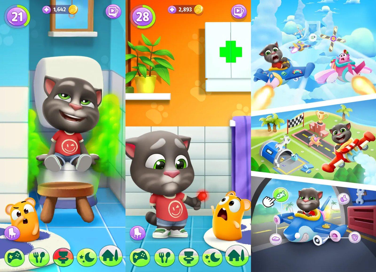 my talking tom 2 capture jeu ipa iphone