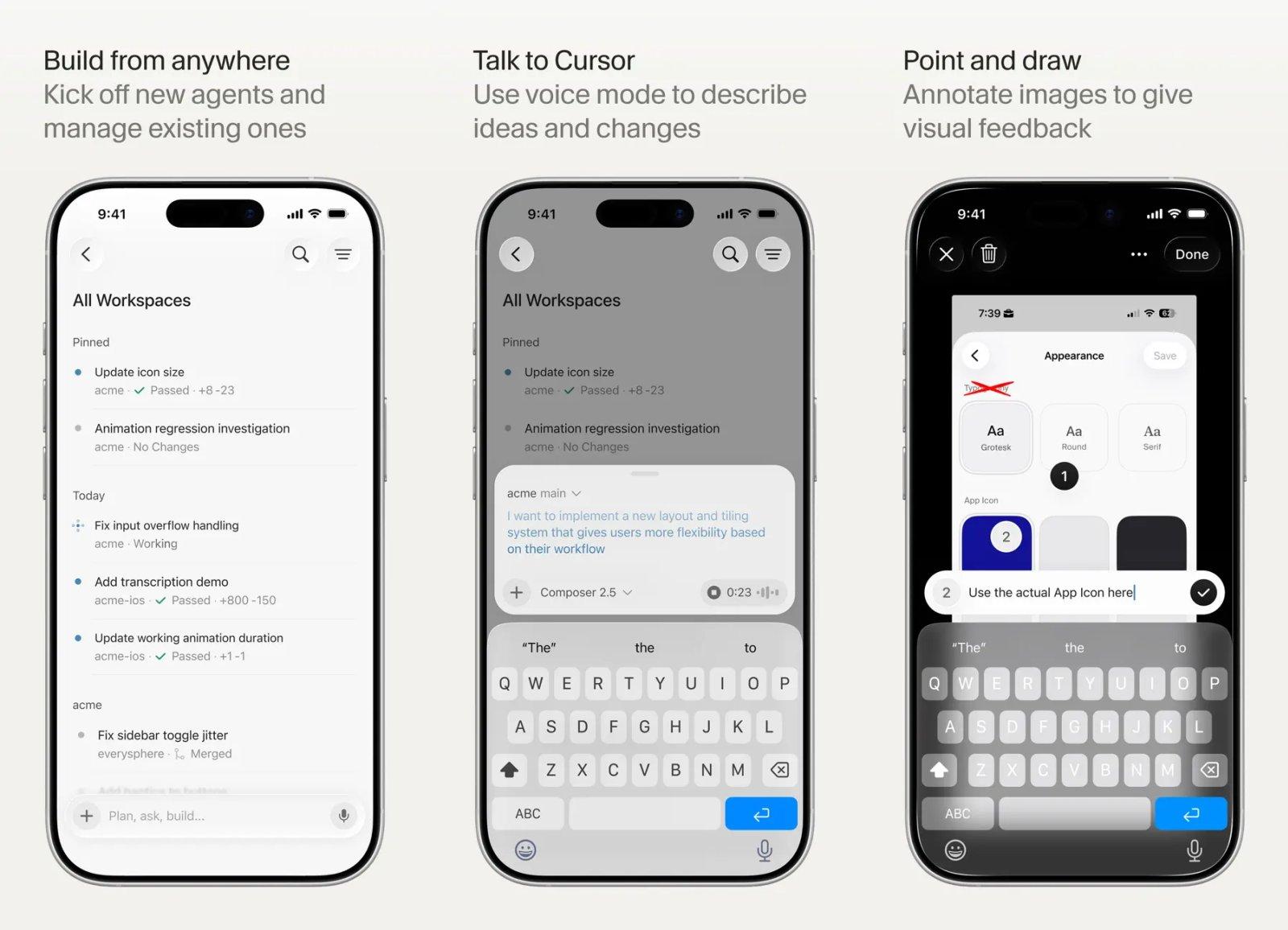 cursor capture app ipa iphone