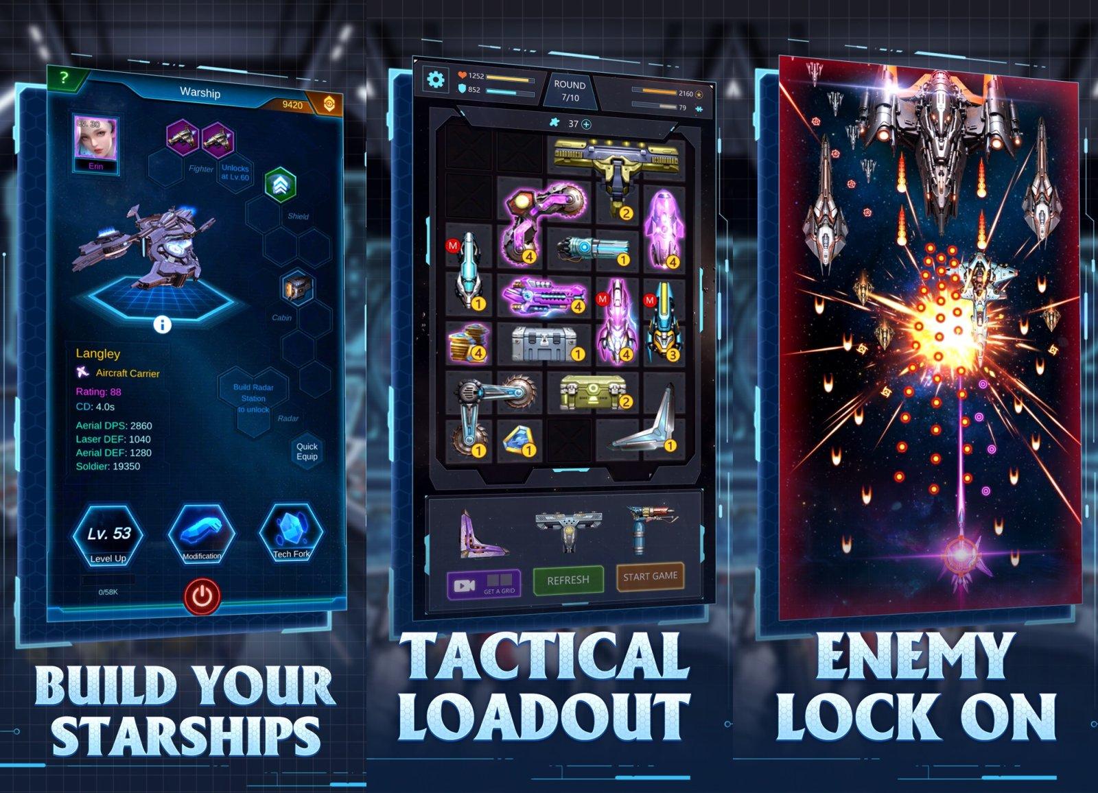 galactic wing command star war capture jeu ipa iphone ipad