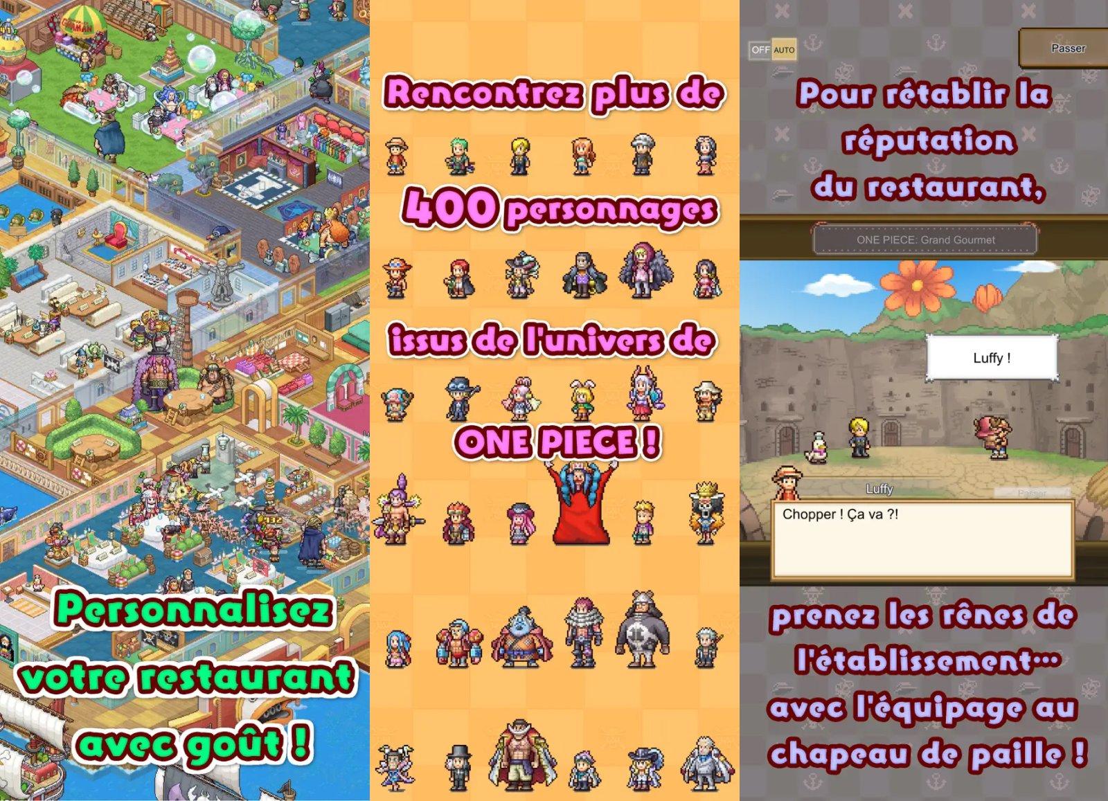 ONE PIECE: Grand Gourmet débarque sur mobile !