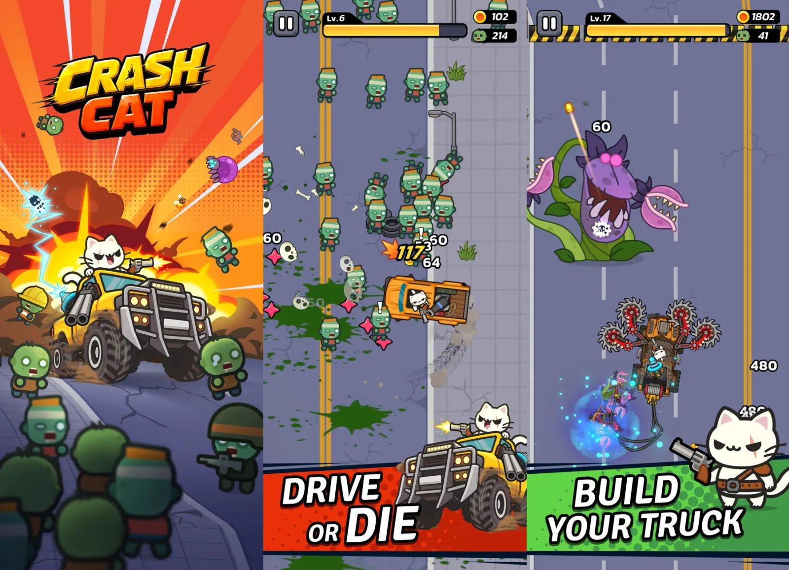 crash cat zombie survivor capture jeu ipa iphone
