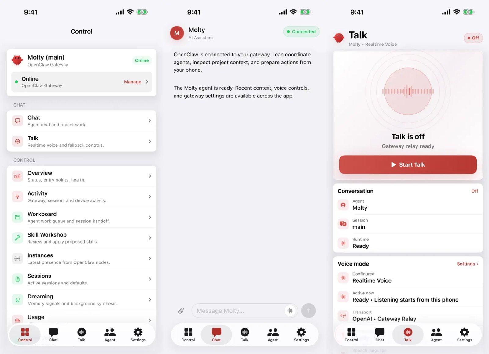 openclaw ai that does things capture app ipa iphone